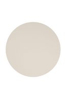 Mesa de Comedor Redonda de Madera Marfil | Caracole Dorian | Oroa.es