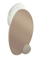 Espejo decorativo en bronce ahumado | Caracole Echo | Oroa.es