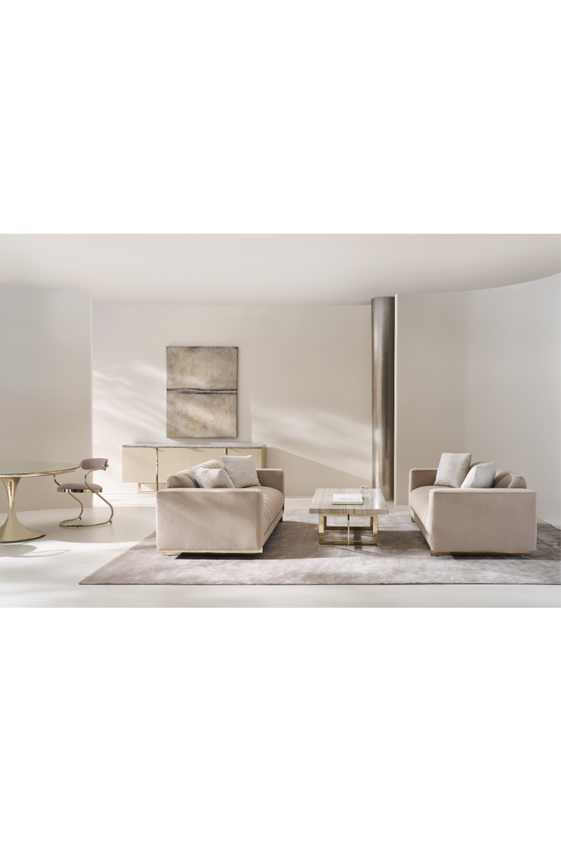 Mesa de comedor Tulipán dorado | Caracole Semper | Oroa.es