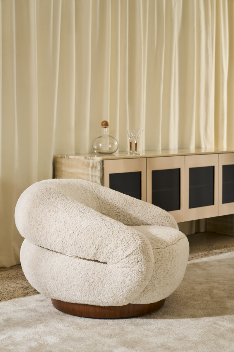 Aparador ónix gris de 4 puertas | Caracole Sojourn | Oroa.es