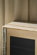 Aparador ónix gris de 4 puertas | Caracole Sojourn | Oroa.es