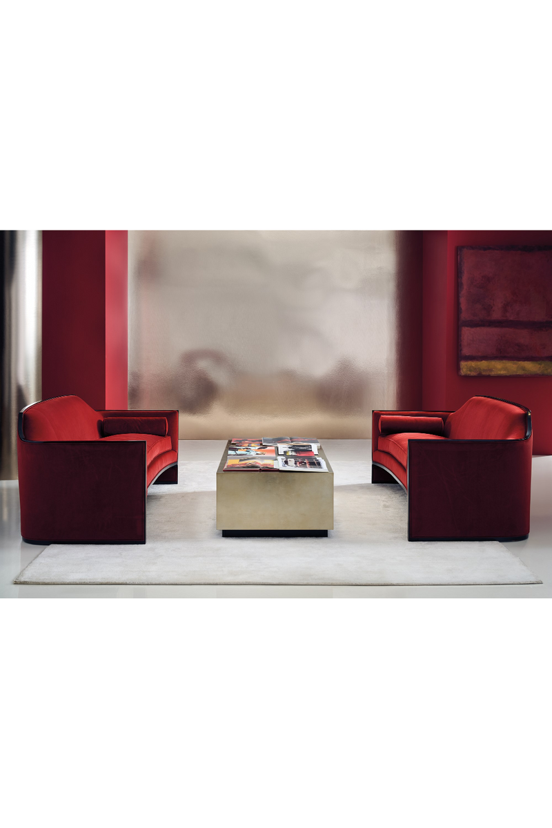 Mesa Auxiliar en Topo Plateado | Caracole Coffee Couture | Oroa.es