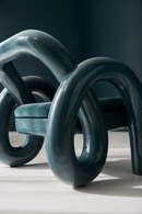 Sillón de acento trenzado brillante | Caracole Gelée | Oroa.es