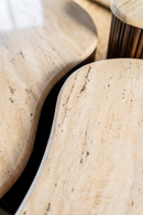 Mesa de Centro de Travertino Ecológico | OROA Home Mari | Oroa.es