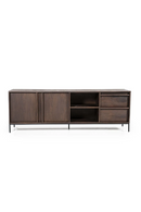 Mueble de TV de Mango de Madera (2 Puertas) | OROA Home Jimmy | Oroa.es