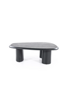 Mesa de Centro de Chapa de Roble Negra 96x78 cm | Oroa Home Walter | Oroa.es