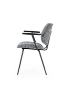 Silla de Comedor con Reposabrazos Negra Maywood | Oroa Home Jon | Oroa.es