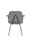 Silla de Comedor con Reposabrazos Negra Maywood | Oroa Home Jon | Oroa.es