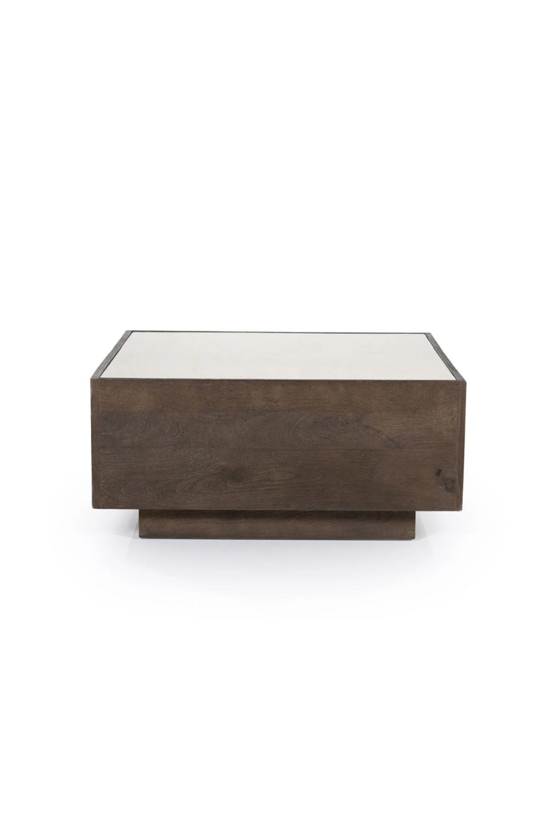 Mesa de Centro de Mármol y Madera | Oroa Home Hazel | Oroa.es