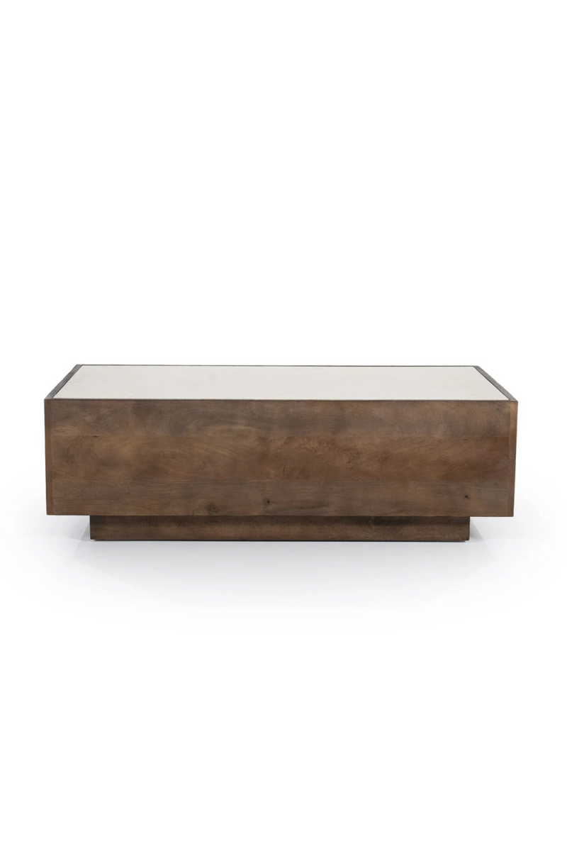 Mesa de Centro de Mármol y Madera | Oroa Home Hazel | Oroa.es