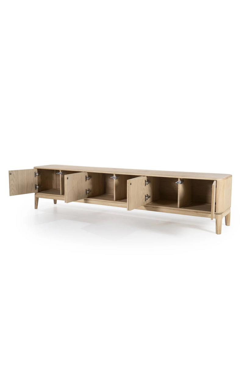 Mueble de TV de Roble Natural (6 Cajones) | Oroa Home Harvey | Oroa.es