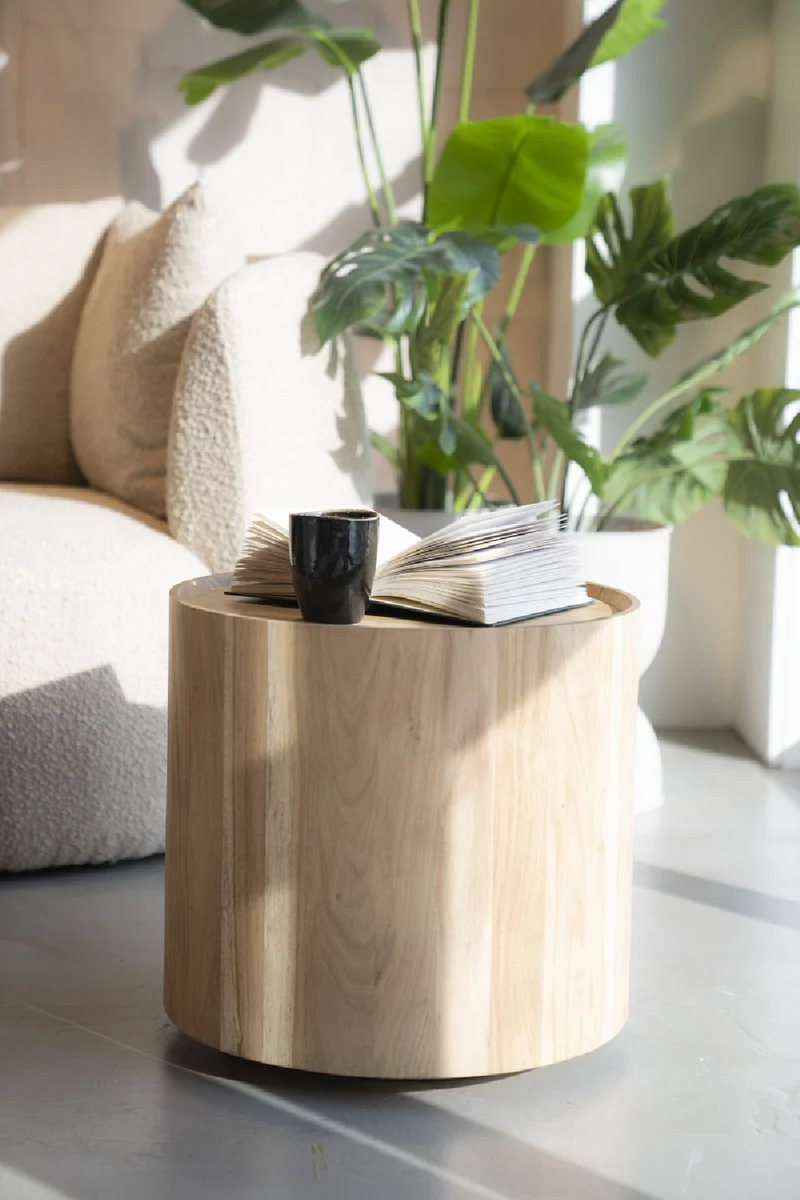 Mesa Auxiliar de Madera de Acacia | Oroa Home Zayn | Oroa.es