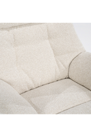 Sillón de Tejido Beige Salerno con Reposapiés | OROA Home Caleb | Oroa.es