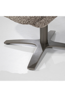 Sillón de Tejido Taupe Salerno con Reposapiés | OROA Home Caleb | Oroa.es