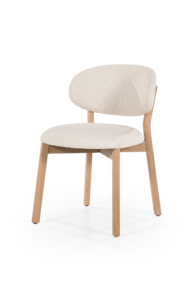 Silla de Comedor de Madera de Roble Natural y Teijido | OROA Home Mikky | Oroa.es