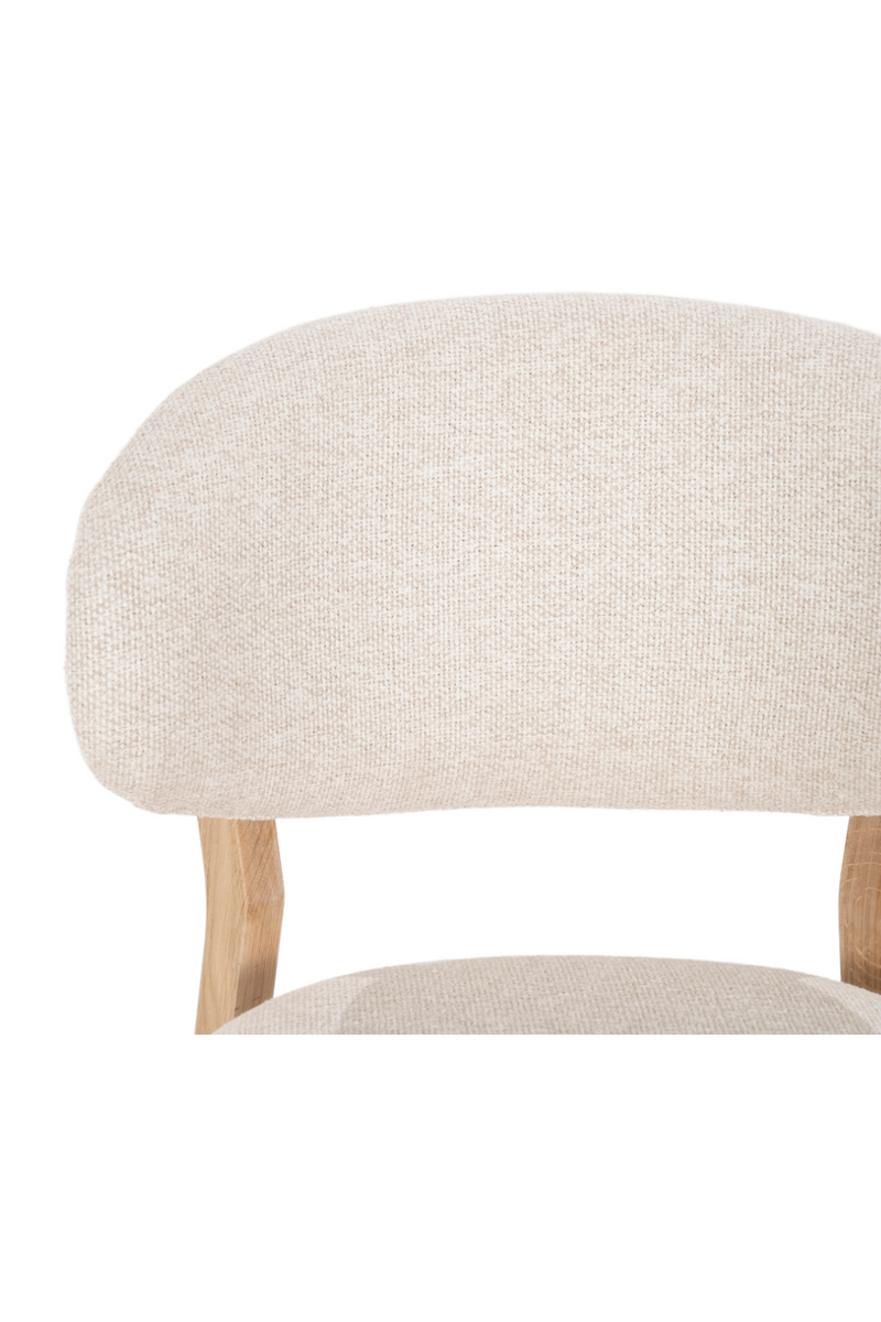 Silla de Comedor de Madera de Roble Natural y Teijido | OROA Home Mikky | Oroa.es