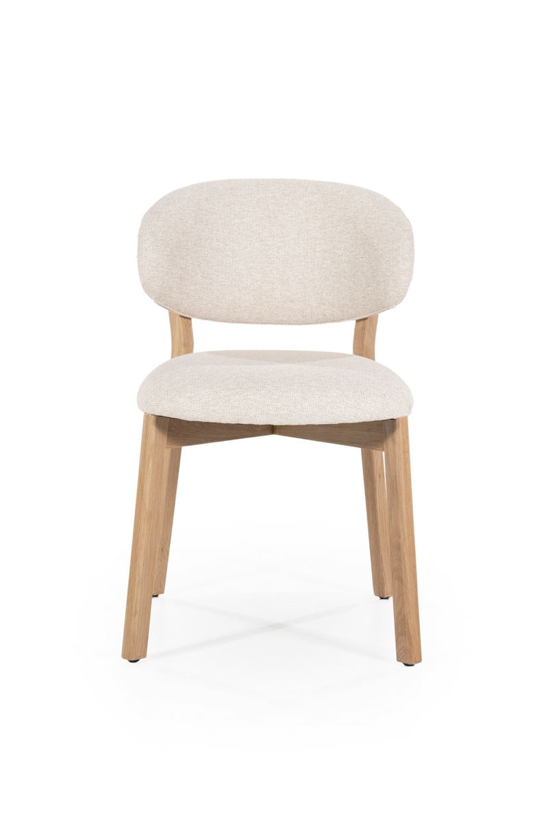 Silla de Comedor de Madera de Roble Natural y Teijido | OROA Home Mikky | Oroa.es