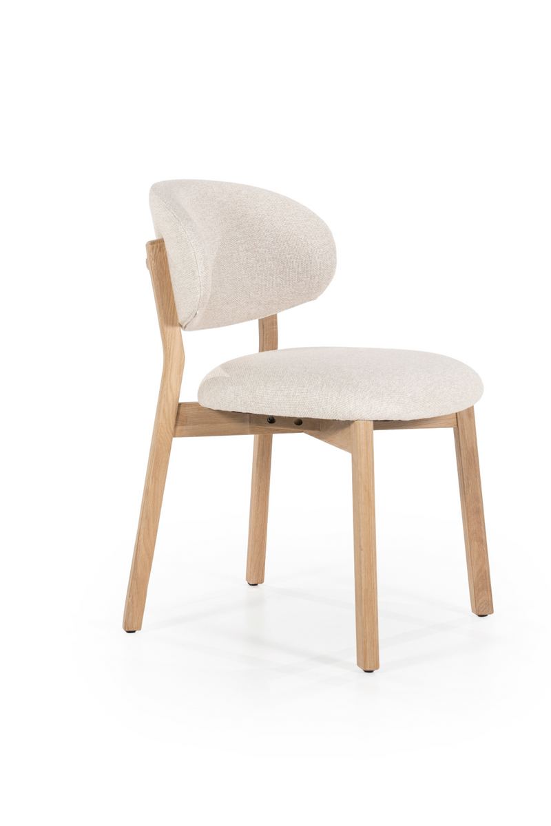 Silla de Comedor de Madera de Roble Natural y Teijido | OROA Home Mikky | Oroa.es