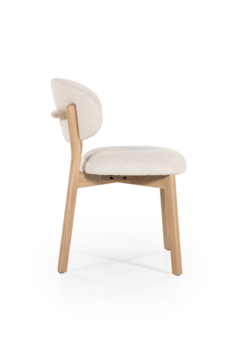 Silla de Comedor de Madera de Roble Natural y Teijido | OROA Home Mikky | Oroa.es