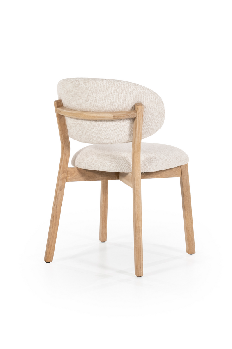 Silla de Comedor de Madera de Roble Natural y Teijido | OROA Home Mikky | Oroa.es