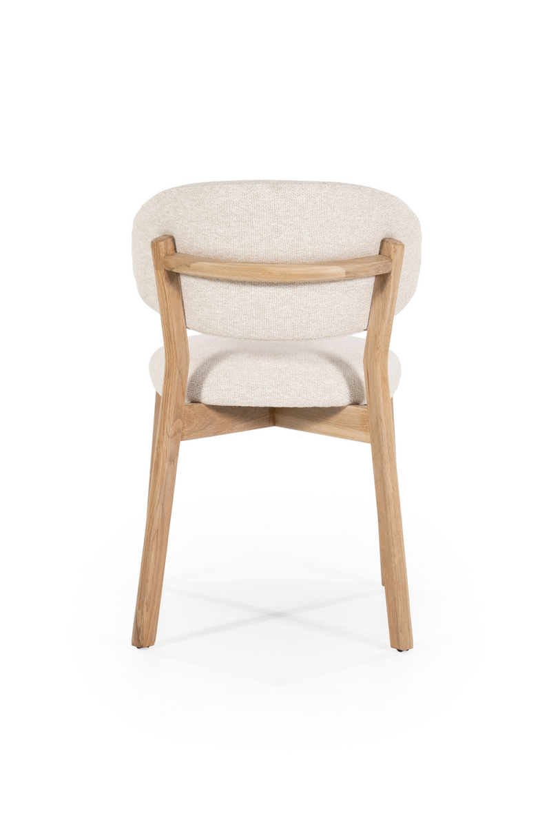 Silla de Comedor de Madera de Roble Natural y Teijido | OROA Home Mikky | Oroa.es