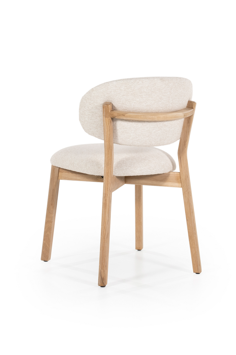 Silla de Comedor de Madera de Roble Natural y Teijido | OROA Home Mikky | Oroa.es