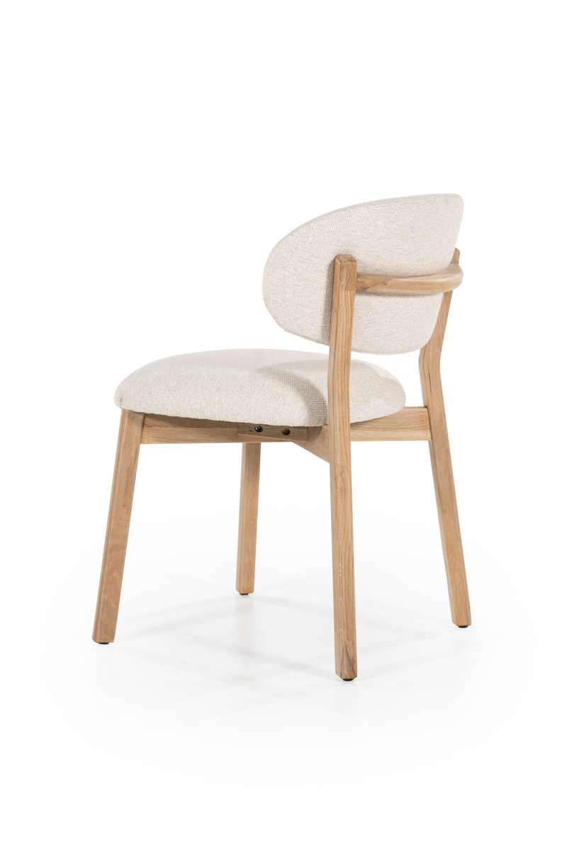 Silla de Comedor de Madera de Roble Natural y Teijido | OROA Home Mikky | Oroa.es