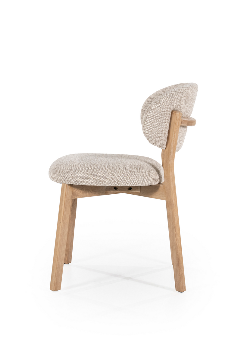 Silla de Comedor de Madera de Roble Natural y Teijido | OROA Home Mikky | Oroa.es