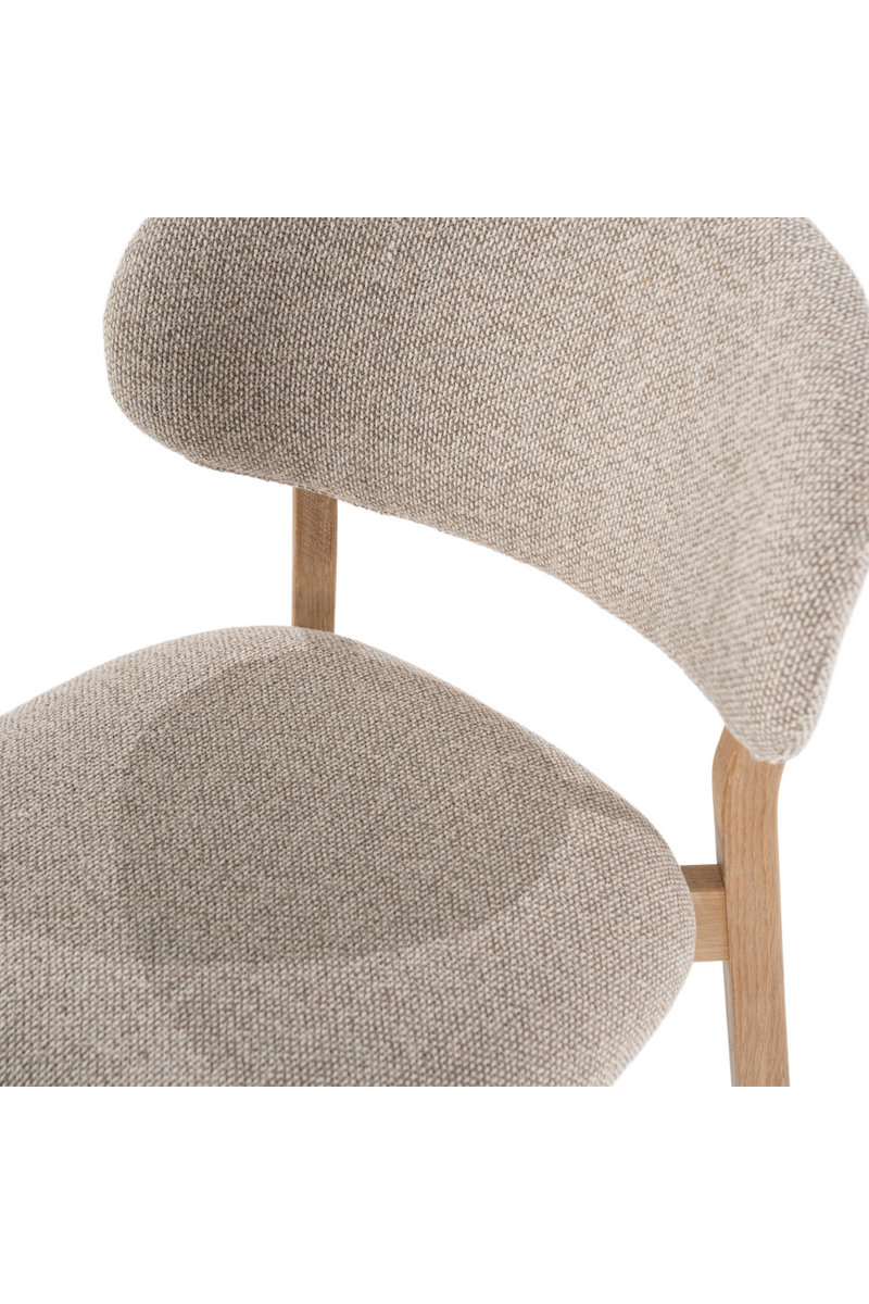 Silla de Comedor de Madera de Roble Natural y Teijido | OROA Home Mikky | Oroa.es