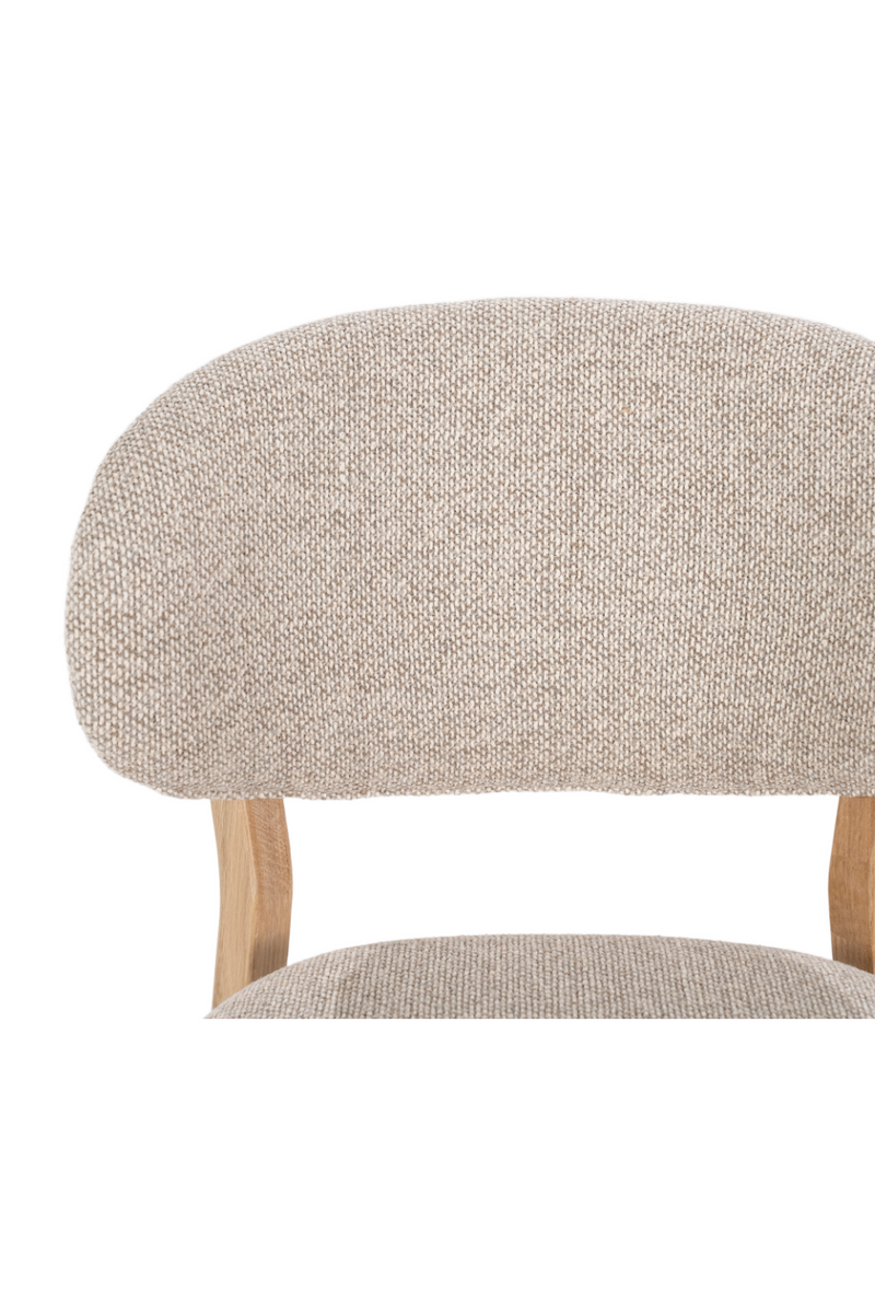 Silla de Comedor de Madera de Roble Natural y Teijido | OROA Home Mikky | Oroa.es