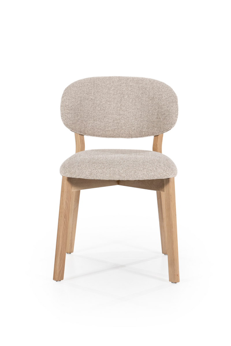 Silla de Comedor de Madera de Roble Natural y Teijido | OROA Home Mikky | Oroa.es