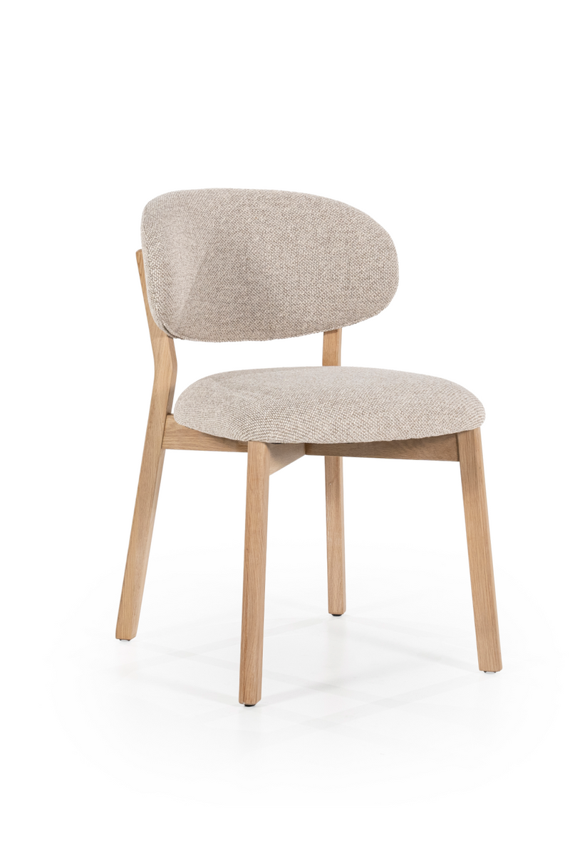 Silla de Comedor de Madera de Roble Natural y Teijido | OROA Home Mikky | Oroa.es