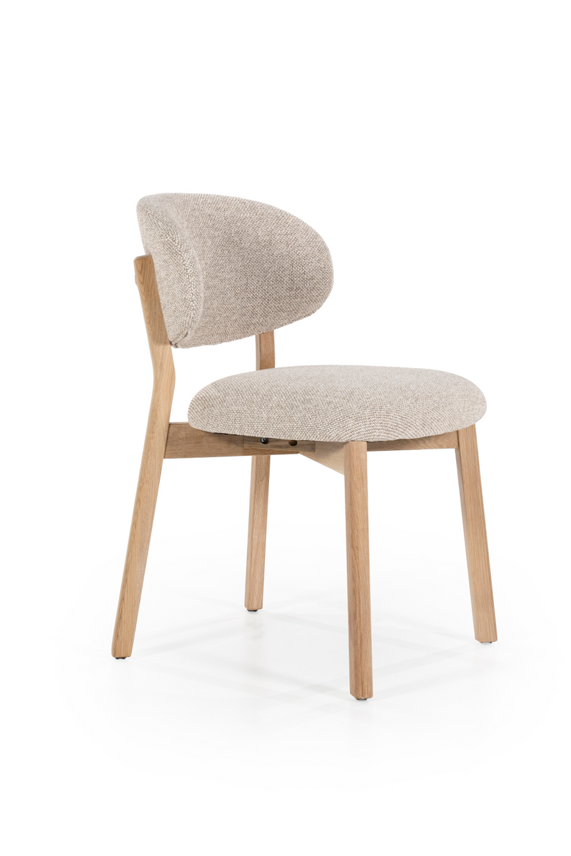 Silla de Comedor de Madera de Roble Natural y Teijido | OROA Home Mikky | Oroa.es