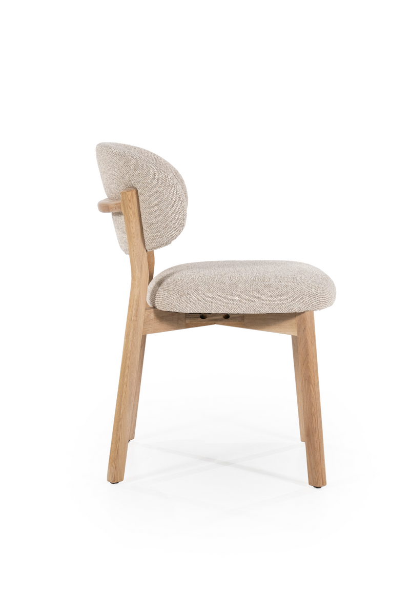 Silla de Comedor de Madera de Roble Natural y Teijido | OROA Home Mikky | Oroa.es