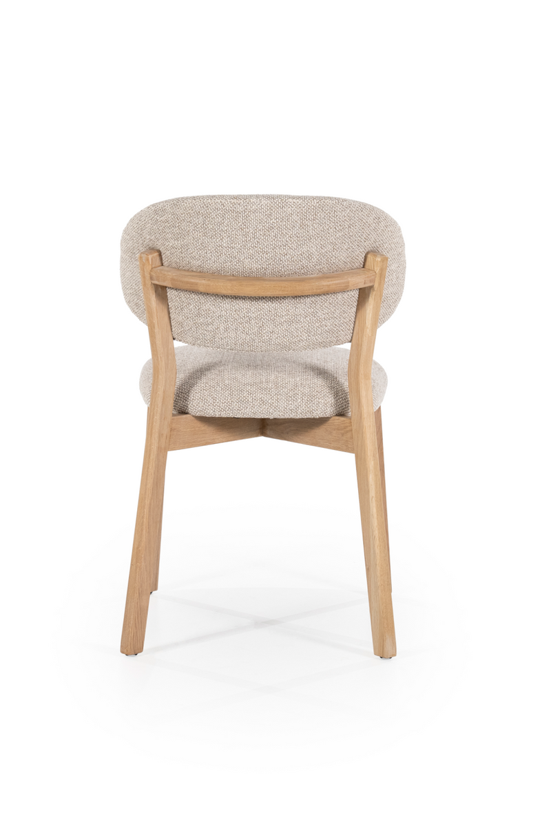 Silla de Comedor de Madera de Roble Natural y Teijido | OROA Home Mikky | Oroa.es