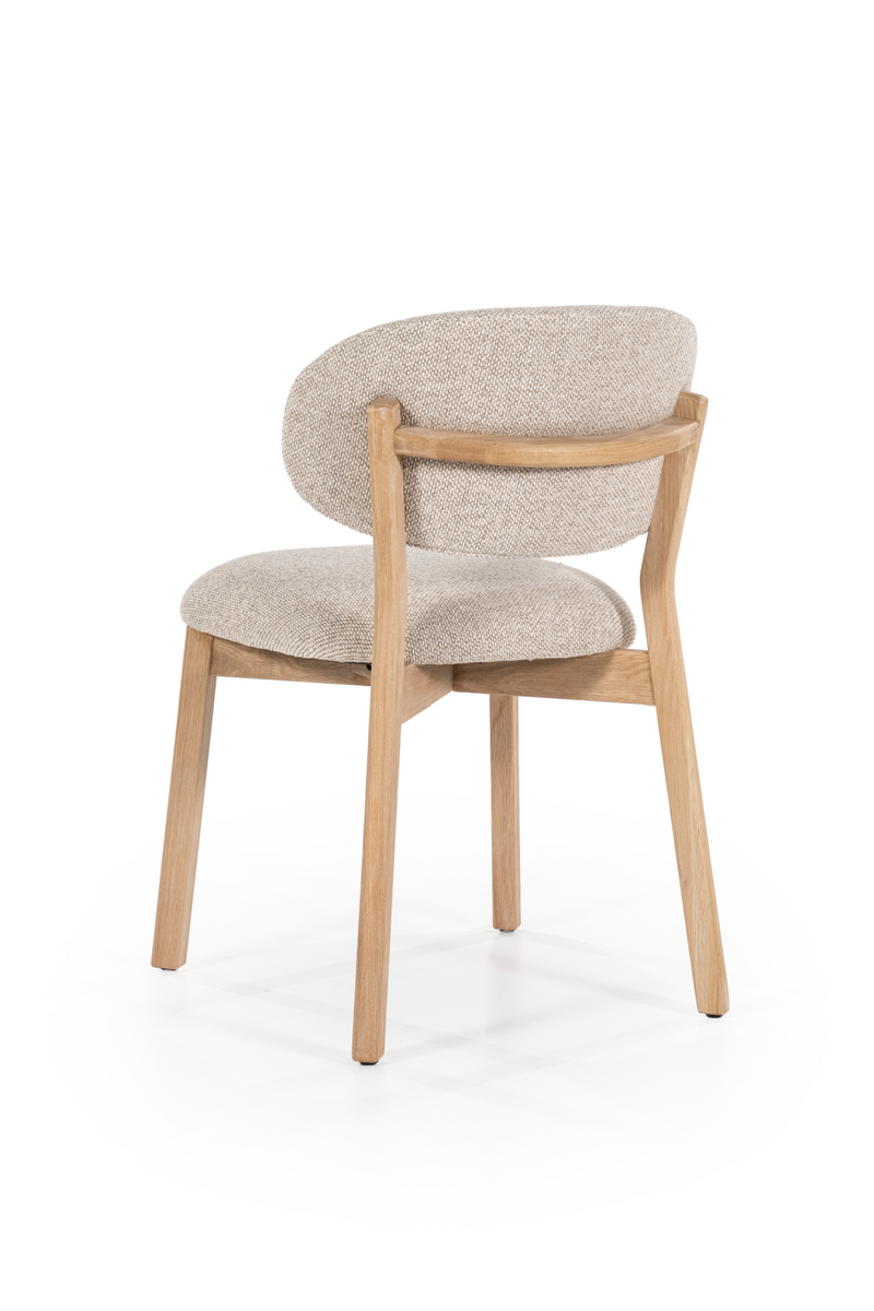 Silla de Comedor de Madera de Roble Natural y Teijido | OROA Home Mikky | Oroa.es