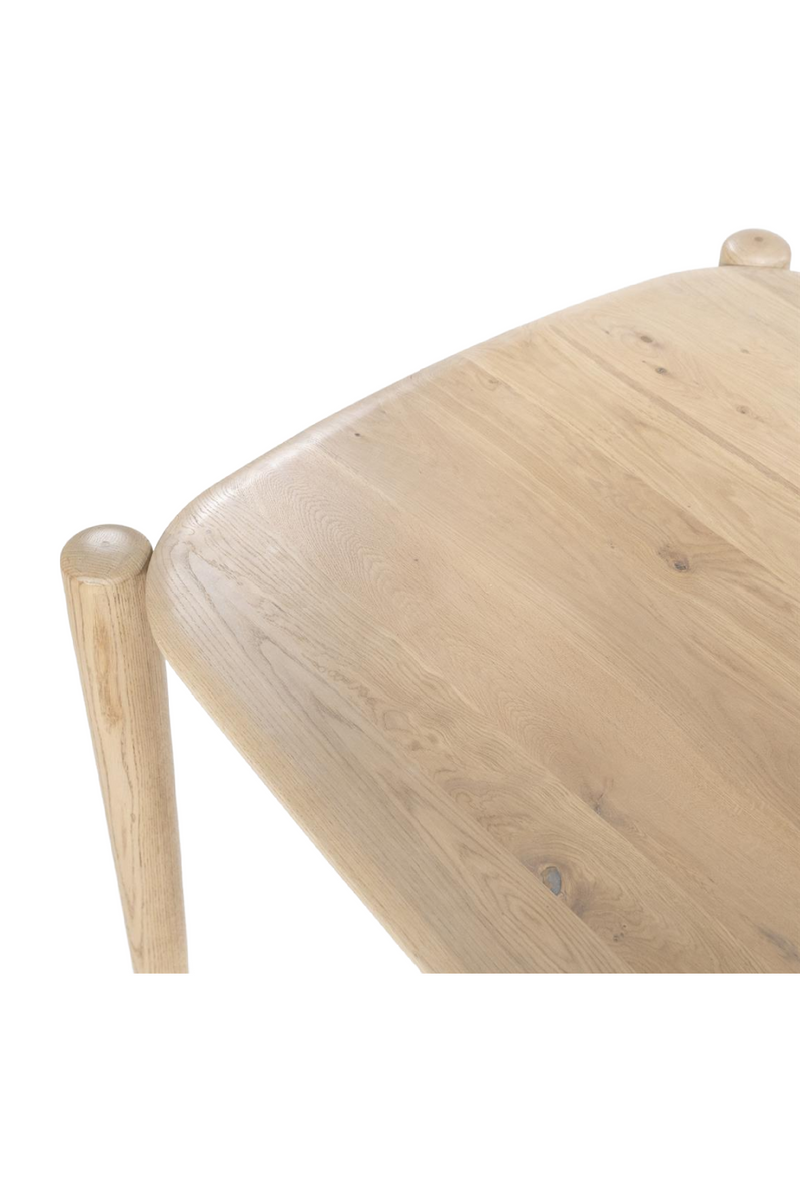 Mesa de Comedor de Madera de Roble 240x100 cm | OROA Home Selbu | Oroa.es