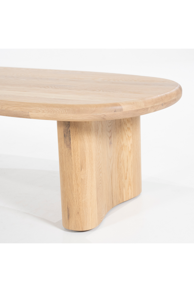 Mesa de Centro de Madera de Roble | OROA Home Josh