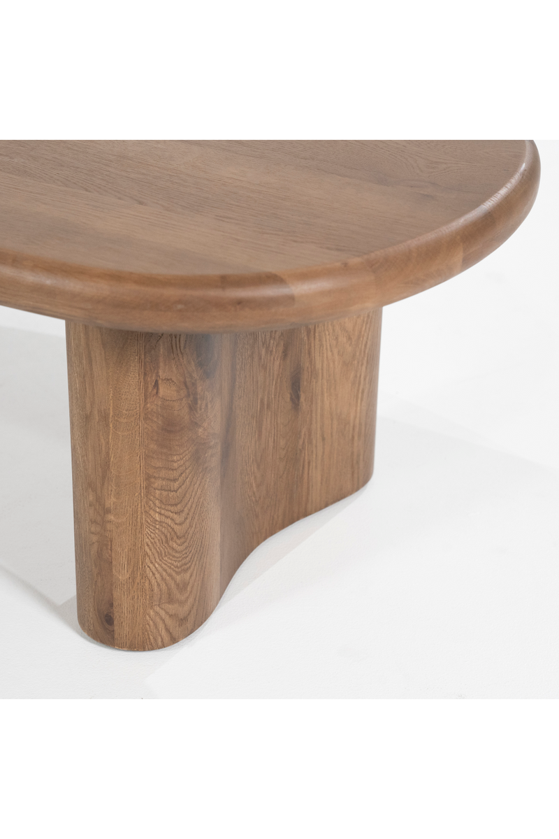 Mesa de Centro de Madera de Roble | OROA Home Josh