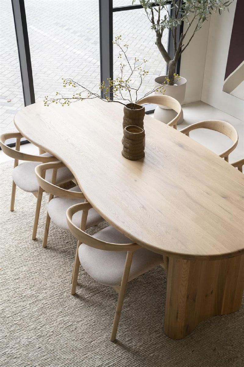 Mesa de Comedor de Madera de Roble | OROA Home Josh | Oroa.es