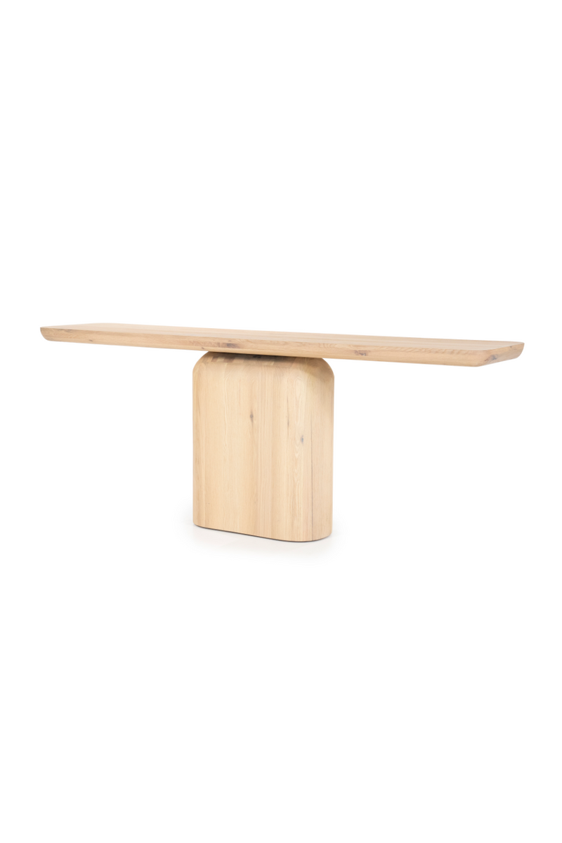 Consola de Madera y Chapa de Roble | OROA Home Leon | Oroa.es