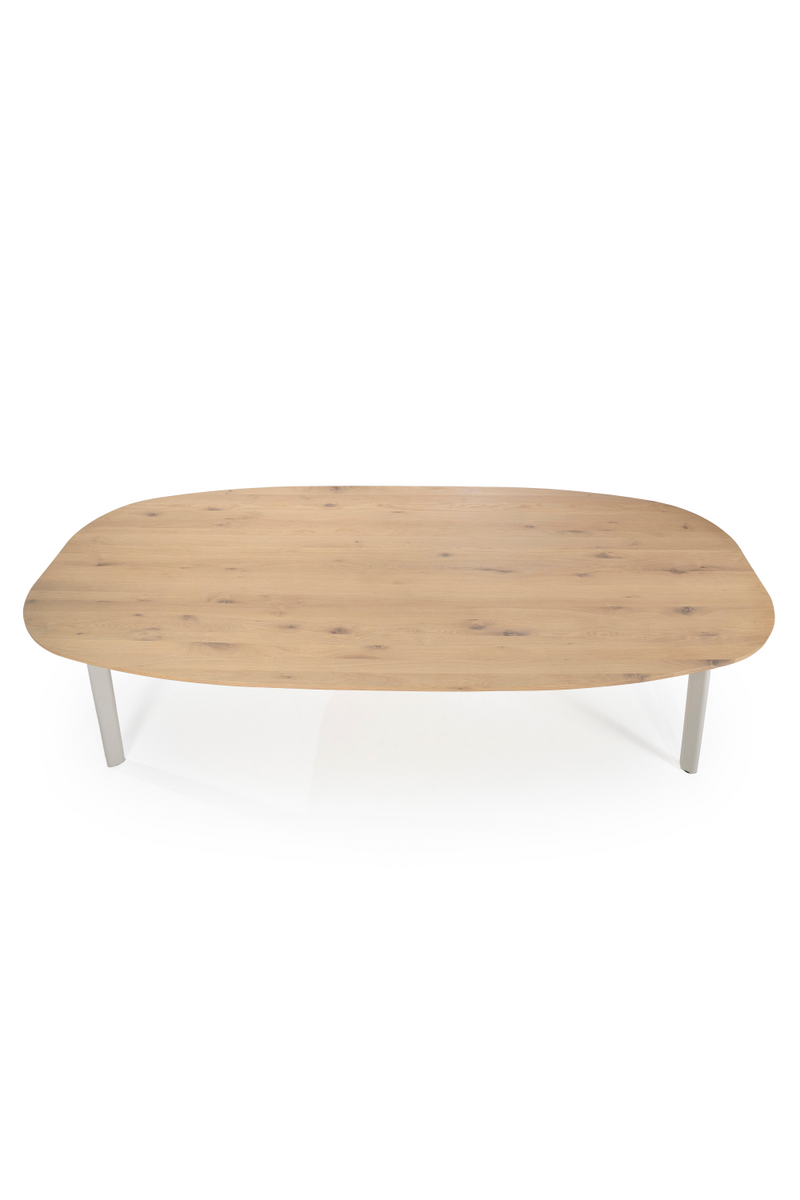 Mesa de Comedor de Madera de Roble y Metal | OROA Home Dion