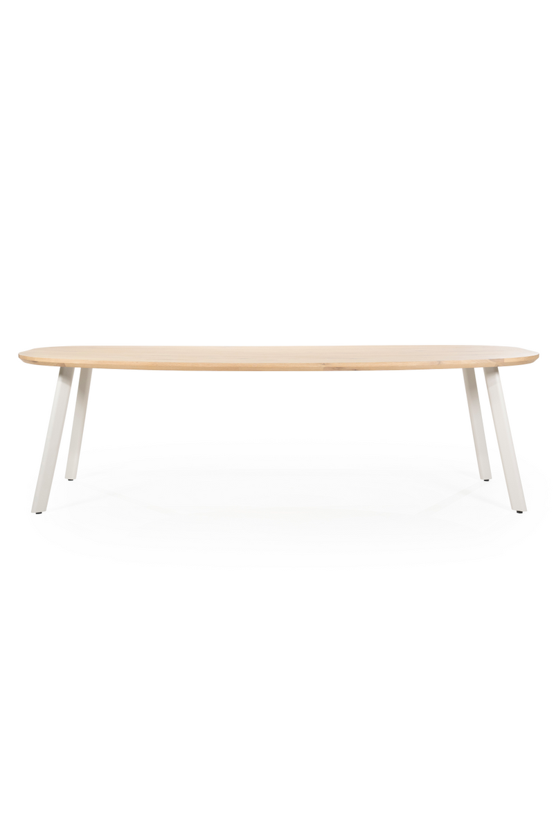 Mesa de Comedor de Madera de Roble y Metal | OROA Home Dion