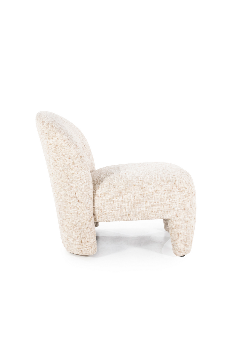 Sillón de Tejido Taupe Batea | OROA Home Owen