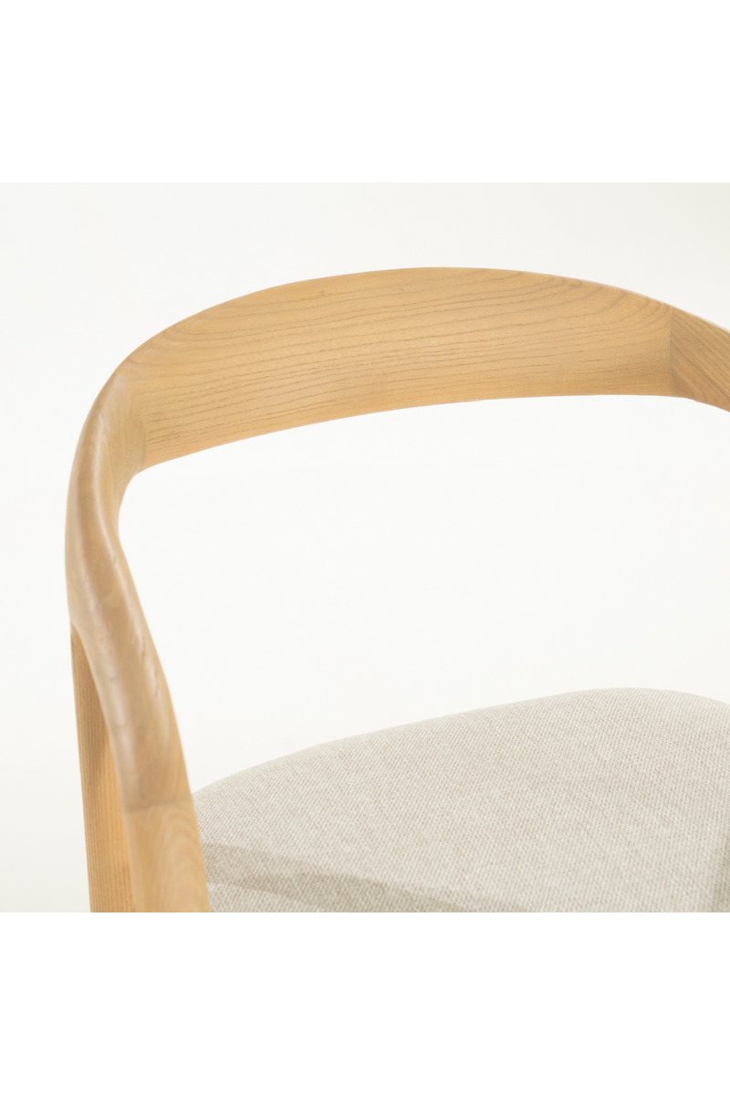 Taburete de Bar de Madera de Fresno Lacado | OROA Home Rayven | Oroa.es