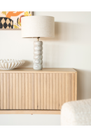 Mueble de TV Estriado de Roble - S | OROA Home Milo | Oroa.es