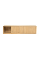Mueble de TV Estriado de Roble - S | OROA Home Milo | Oroa.es