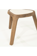 Mesa Auxiliar Triangular de Mármol Blanco | OROA Home Fred