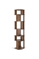 Estantería Geométrica de Teca Marrón | Ethnicraft Stairs | Oroa.es