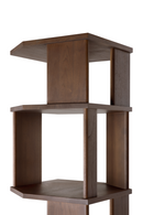 Estantería Geométrica de Teca Marrón | Ethnicraft Stairs | Oroa.es